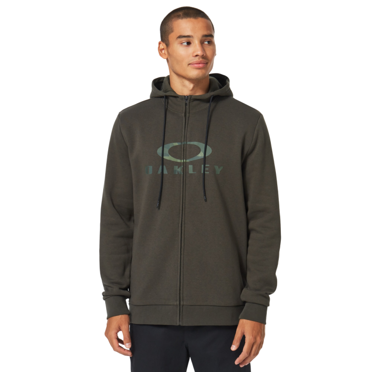 OAKLEY BARK FZ HOODIE 2.0 NEW DARK BRUSH/CORE CAMO