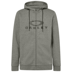 OAKLEY BARK FZ HOODIE 2.0 NEW ATHLETIC GREY
