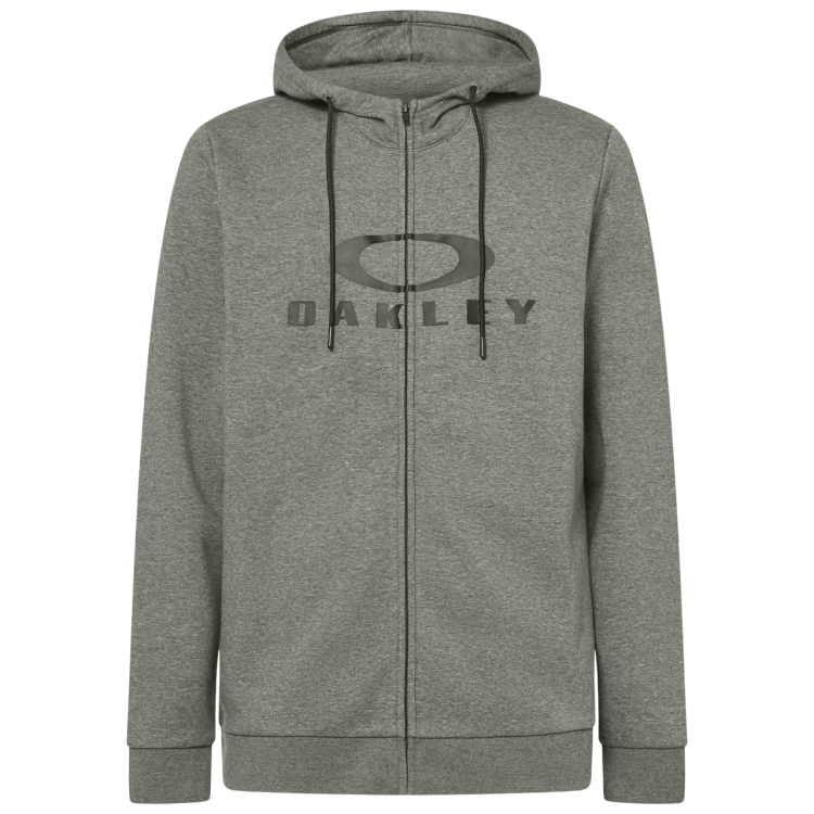 OAKLEY BARK FZ HOODIE 2.0 NEW ATHLETIC GREY