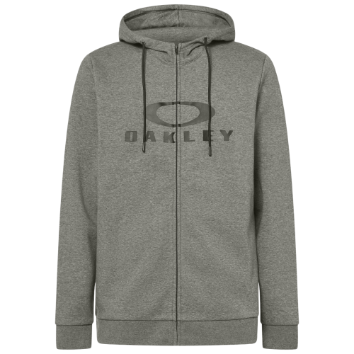 OAKLEY BARK FZ HOODIE 2.0 NEW ATHLETIC GREY