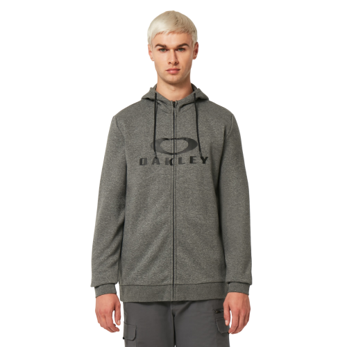 OAKLEY BARK FZ HOODIE 2.0 NEW ATHLETIC GREY