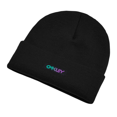 OAKLEY B1B GRADIENT PATCH BEANIE BLACKOUT