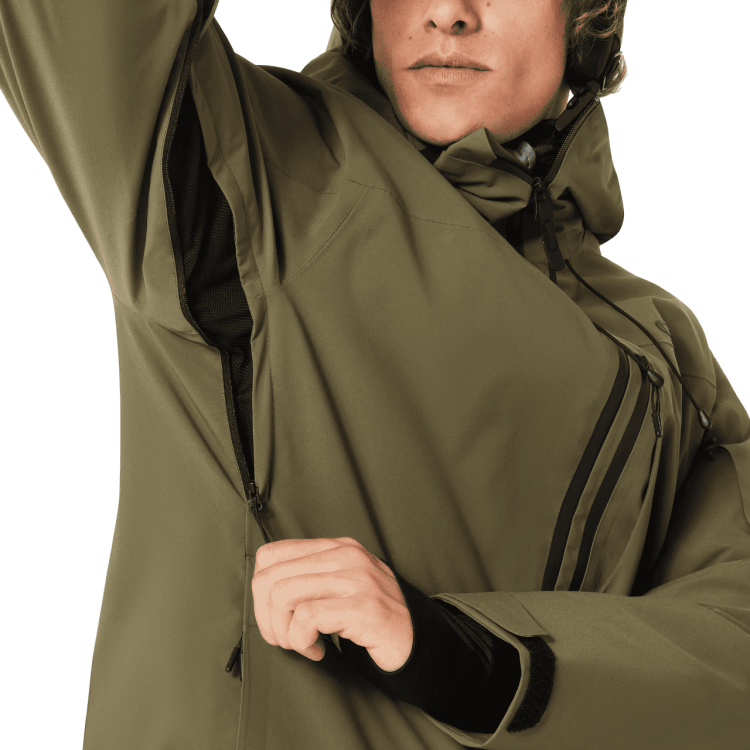 OAKLEY CANOPY INSULATED JACKET ARMY GREEN