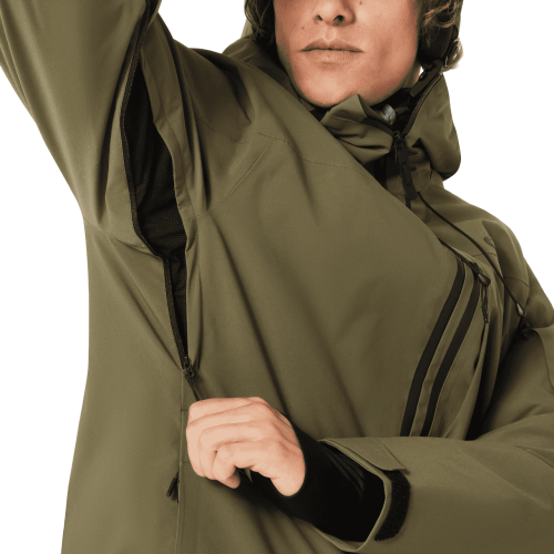 OAKLEY CANOPY INSULATED JACKET ARMY GREEN