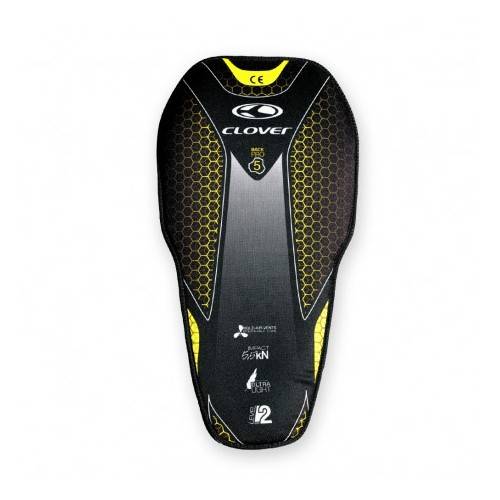 BACK PRO 5 INSERT CE L.2 BACKP NERO GIALLO | CLOVER