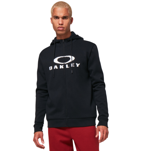 OAKLEY BARK FZ HOODIE 2.0 BLACK/WHITE
