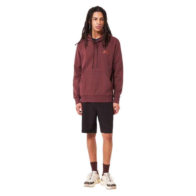 OAKLEY LINED MOUNTAIN BARK HOODIE GRENACHE