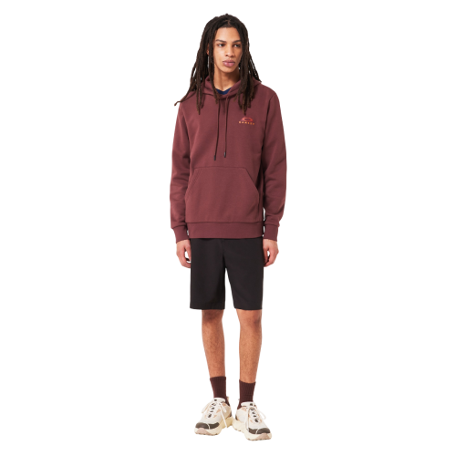 OAKLEY LINED MOUNTAIN BARK HOODIE GRENACHE