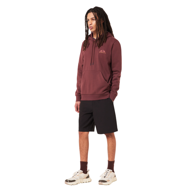 OAKLEY LINED MOUNTAIN BARK HOODIE GRENACHE