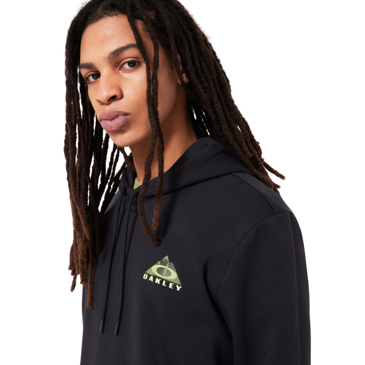 OAKLEY LINED MOUNTAIN BARK HOODIE BLACKOUT