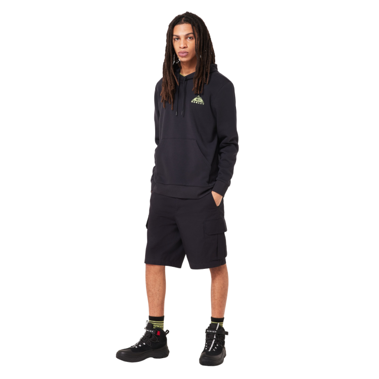 OAKLEY LINED MOUNTAIN BARK HOODIE BLACKOUT