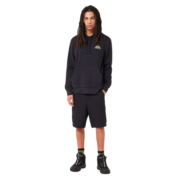 OAKLEY LINED MOUNTAIN BARK HOODIE BLACKOUT