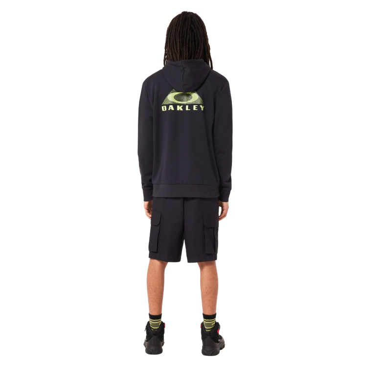 OAKLEY LINED MOUNTAIN BARK HOODIE BLACKOUT