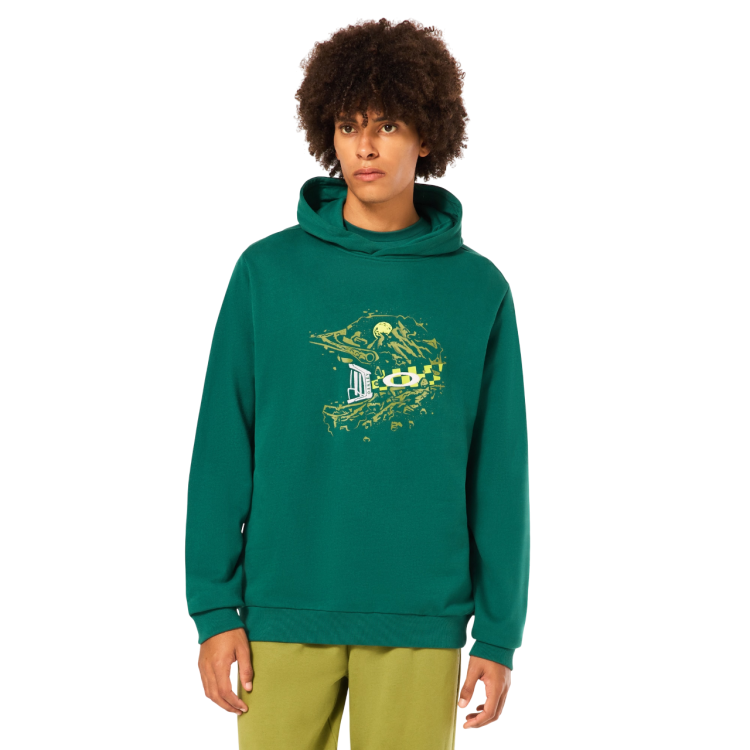 OAKLEY FINISH LINE HOODIE VIRIDIAN