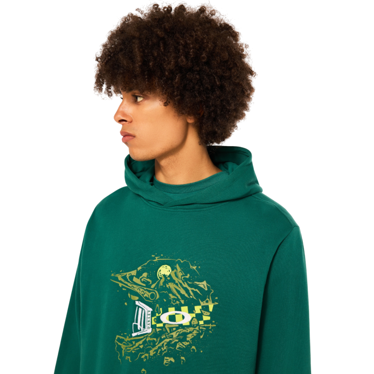 OAKLEY FINISH LINE HOODIE VIRIDIAN