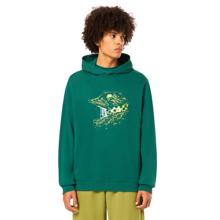 OAKLEY FINISH LINE HOODIE VIRIDIAN