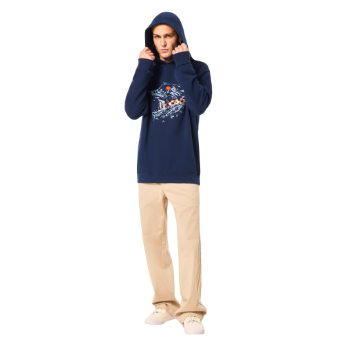 OAKLEY FINISH LINE HOODIE TEAM NAVY
