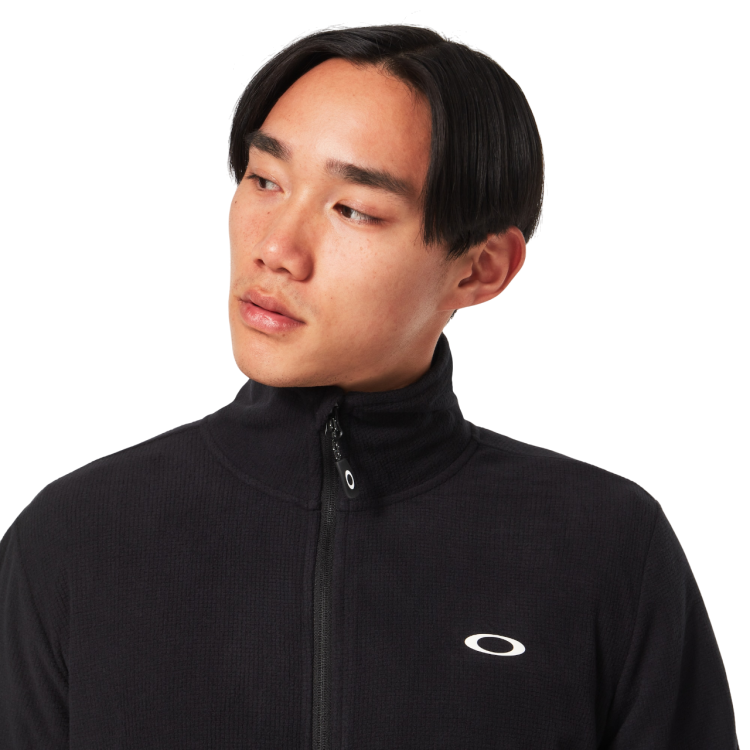 OAKLEY ALPINE FULL ZIP SWEATSHIRT BLACKOUT