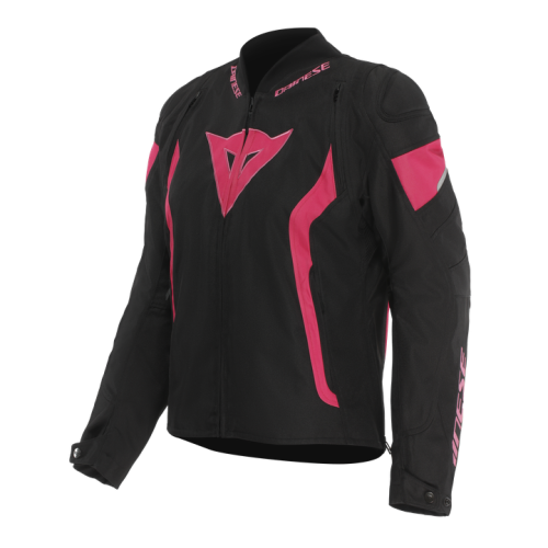 AVRO 5 TEX JACKET WMN BLACK FLUO PINK |DAINESE
