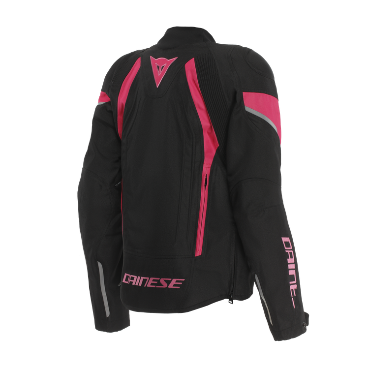 AVRO 5 TEX JACKET WMN BLACK FLUO PINK |DAINESE