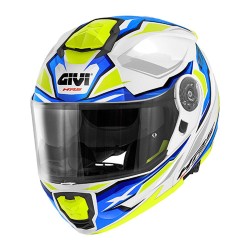CASCO MODULARE X27 SECTOR BIANCO BLU GIALLO  | GIVI | HX27FSEWY