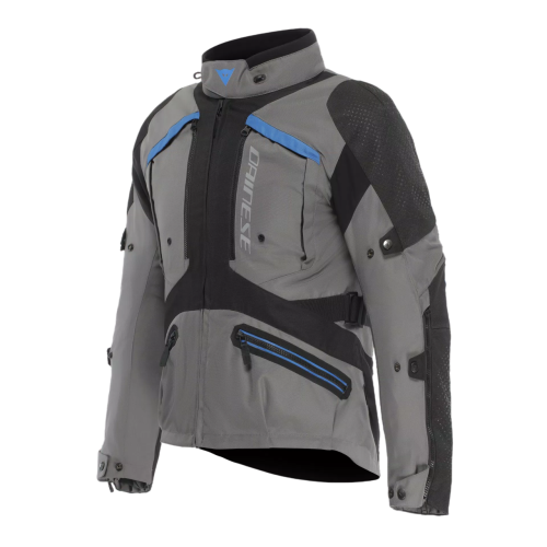 DAINESE GULLFOSS D-DRY JACKET GARGOYLE BLACK BLUE | DAINESE