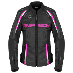 GIACCA RACE WARRIOR 2 NET LADY NERO FUCSIA | SPIDI
