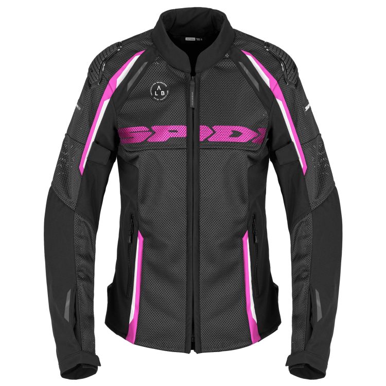GIACCA RACE WARRIOR 2 NET LADY NERO FUCSIA | SPIDI