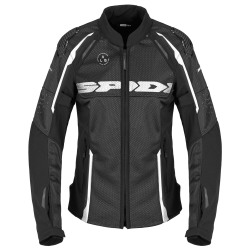 GIACCA RACE WARRIOR 2 NET LADY NERO BIANCO | SPIDI