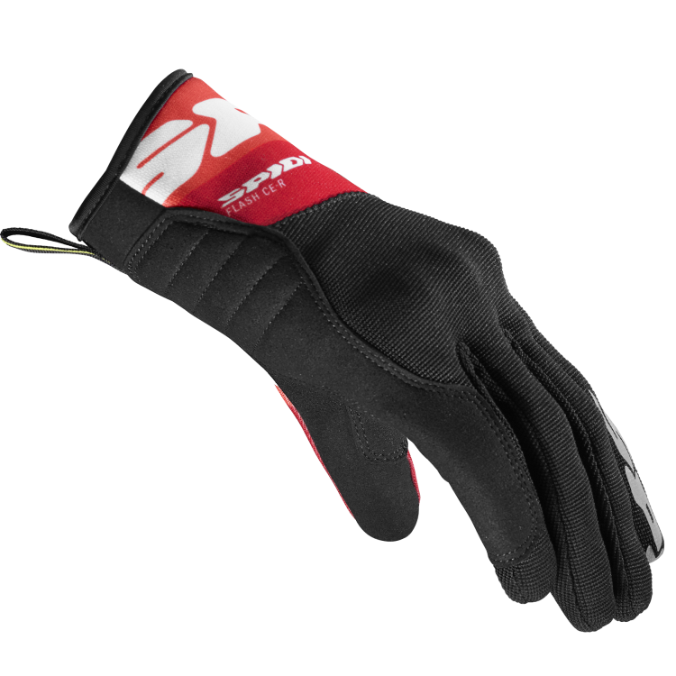 GUANTI FLASH-KP NERO ROSSO UOMO | SPIDI