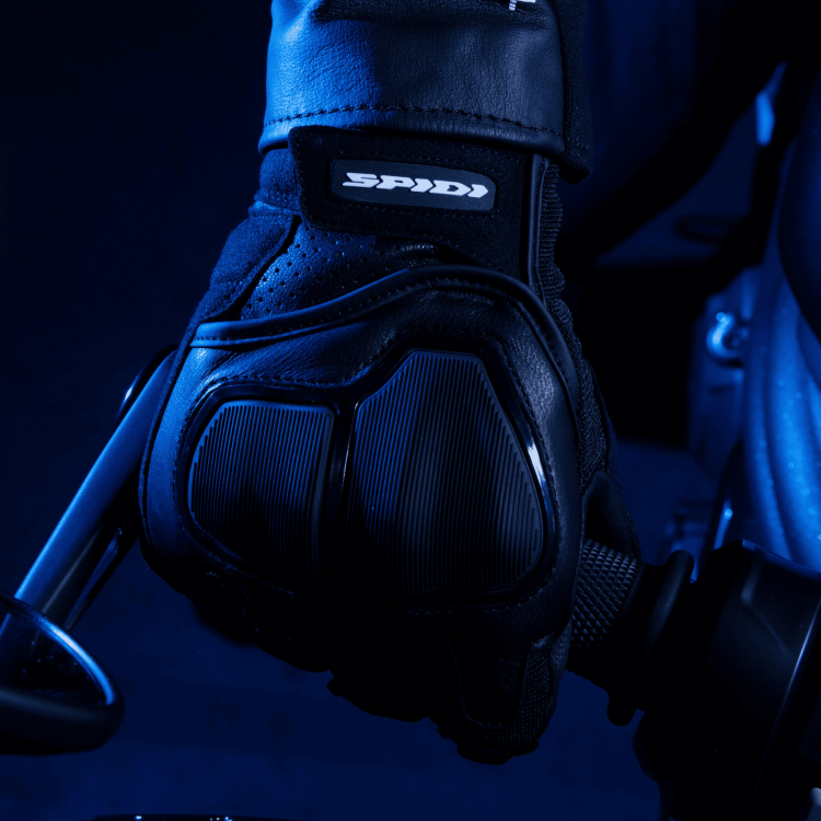 GUANTI NKD LEATHER GLOVES NERO UOMO | SPIDI