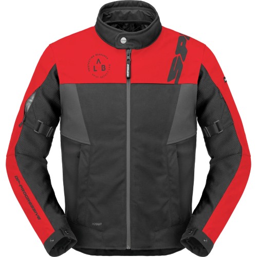 GIACCA CORSA H2OUT ROSSO NERO UOMO | SPIDI