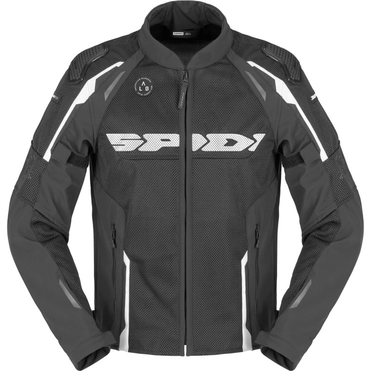 GIACCA RACE WARRIOR 2 NET NERO BIANCO | SPIDI