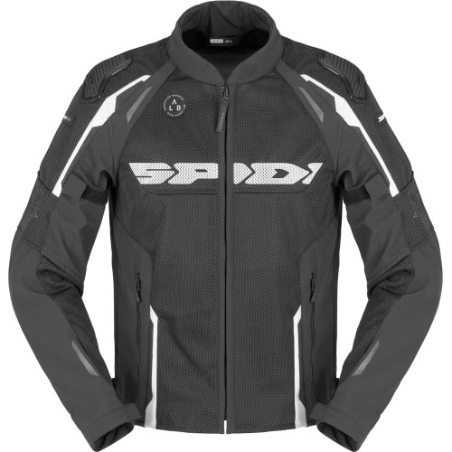 GIACCA RACE WARRIOR 2 NET NERO BIANCO | SPIDI