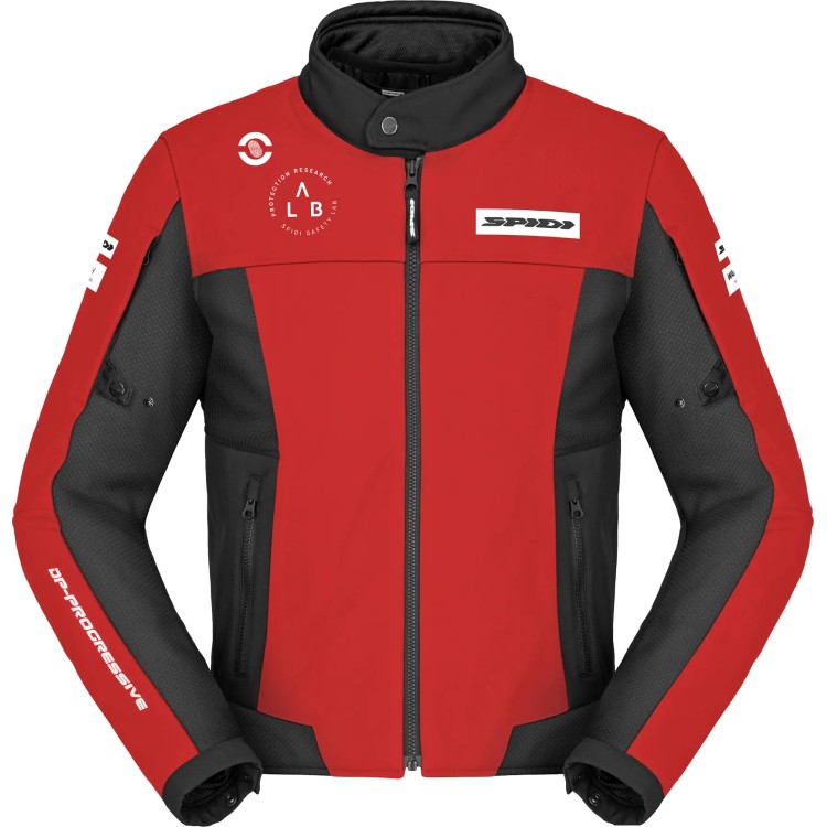 GIACCA CORSA TEX ROSSO NERO | SPIDI