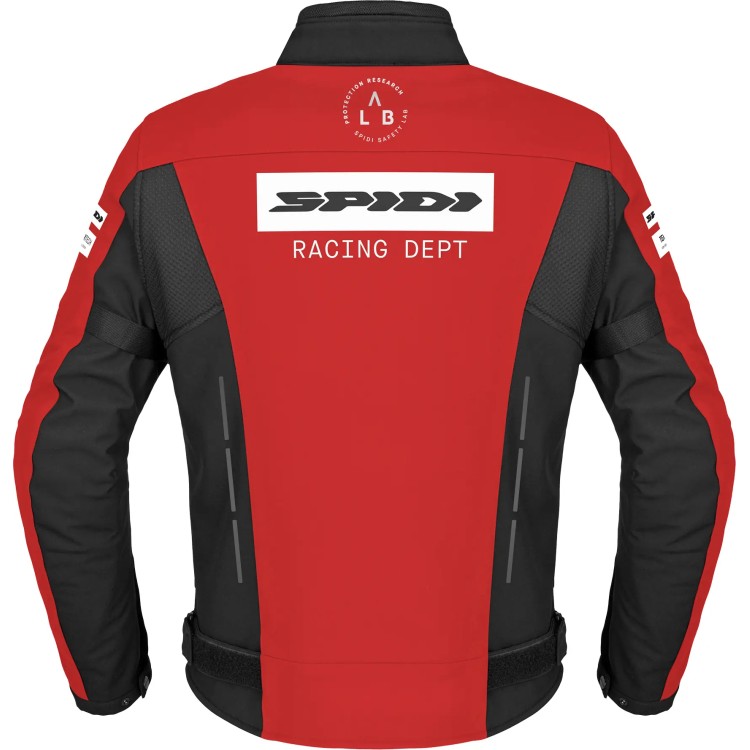 GIACCA CORSA TEX ROSSO NERO | SPIDI
