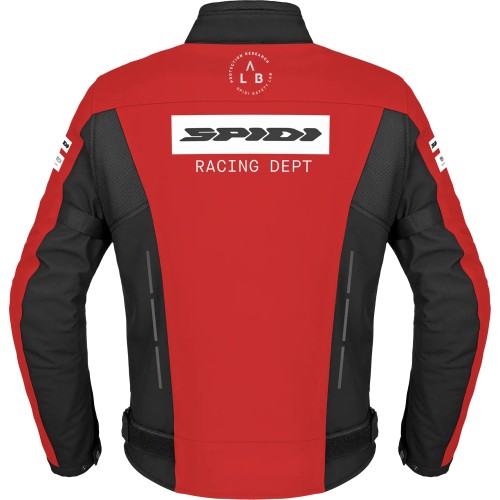 GIACCA CORSA TEX ROSSO NERO | SPIDI