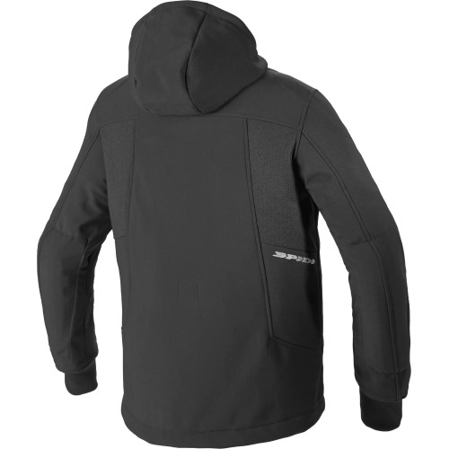 HOODIE ARMOR EVO NERO UOMO | SPIDI