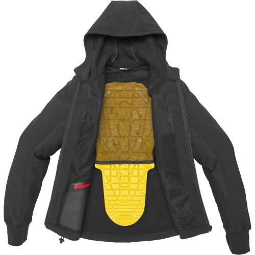 HOODIE ARMOR EVO NERO UOMO | SPIDI