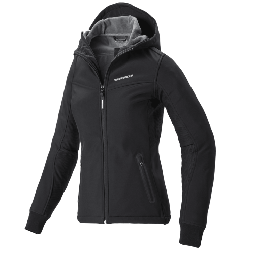 HOODIE ARMOR LADY NERO DONNA | SPIDI