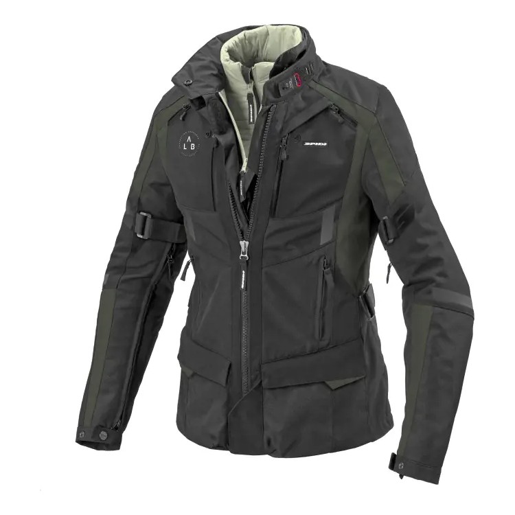 GIACCA 4 SEASON EVO LADY VERDONE NERO DONNA | SPIDI