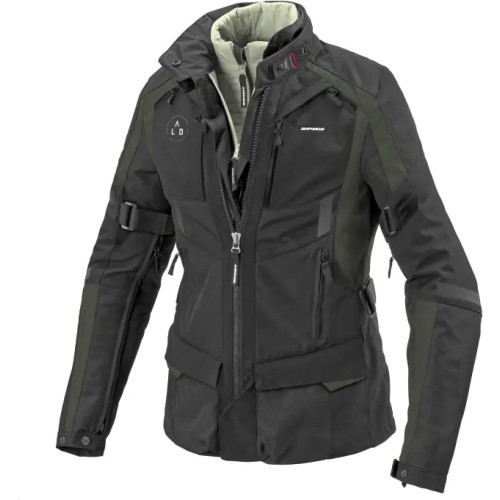 GIACCA 4 SEASON EVO LADY VERDONE NERO DONNA | SPIDI