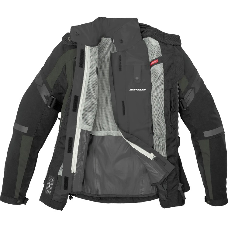 GIACCA 4 SEASON EVO LADY VERDONE NERO DONNA | SPIDI