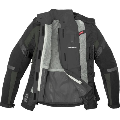 GIACCA 4 SEASON EVO LADY VERDONE NERO DONNA | SPIDI