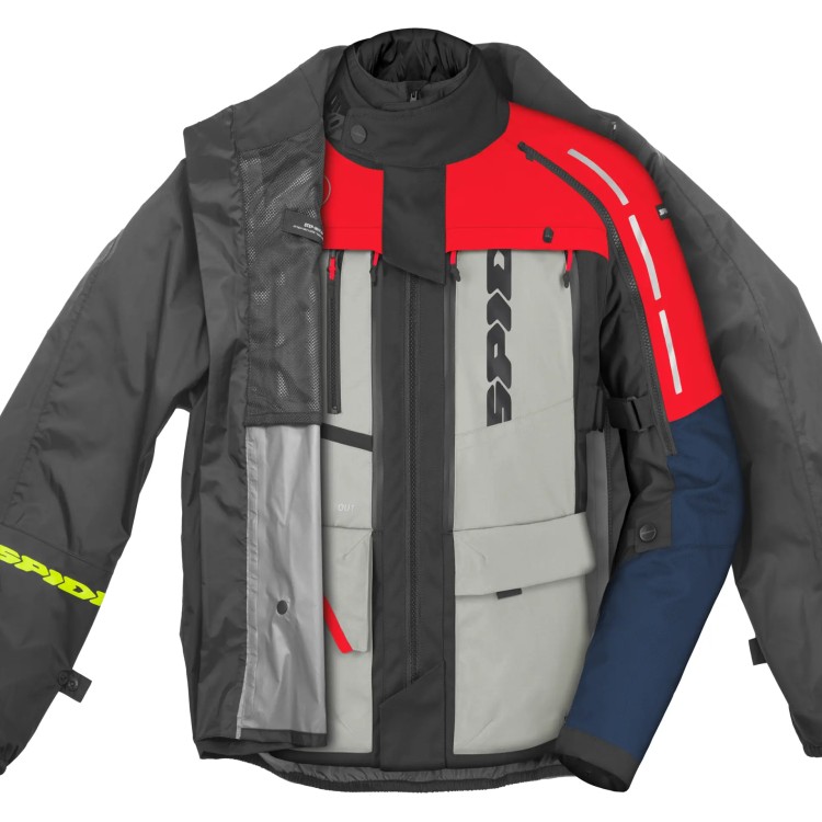 GIACCA 4 SEASON V3 BLU GHIACCIO ROSSO | SPIDI