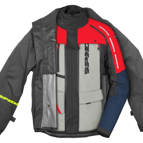 GIACCA 4 SEASON V3 BLU GHIACCIO ROSSO | SPIDI