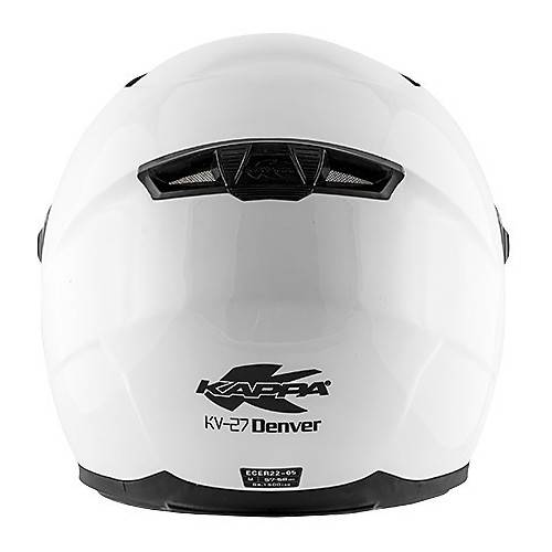 CASCO INTEGRALE KV27 DENVER BIANCO LUCIDO KAPPA