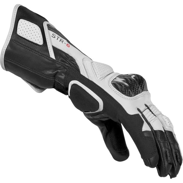 GUANTI STR-6 NERO BIANCO UOMO | SPIDI