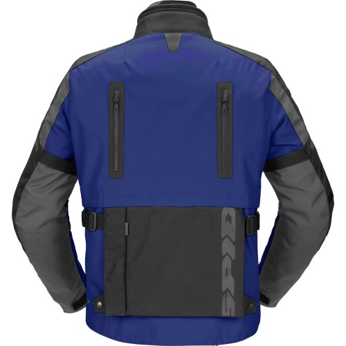 GIACCA CROSSMASTER NERO BLU UOMO | SPIDI
