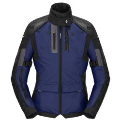 GIACCA CROSSMASTER LADY NERO BLU DONNA | SPIDI